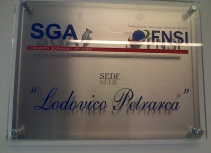 Pescara: inaugurata nuova sede del Sindacato Giornalisti Abruzzesi intitolato a Lodovico Petrarca