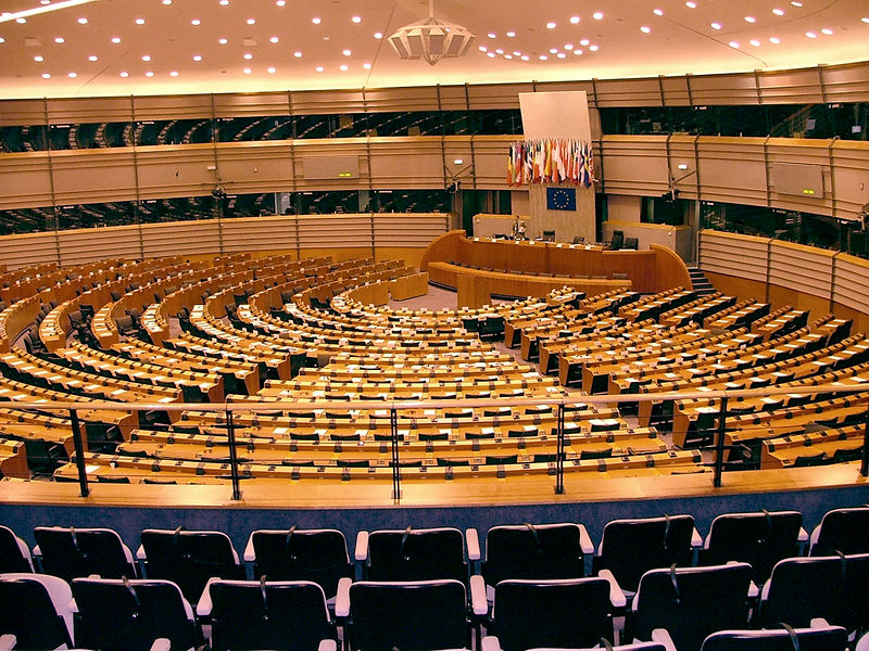 Il Parlamento Europeo a Bruxelles