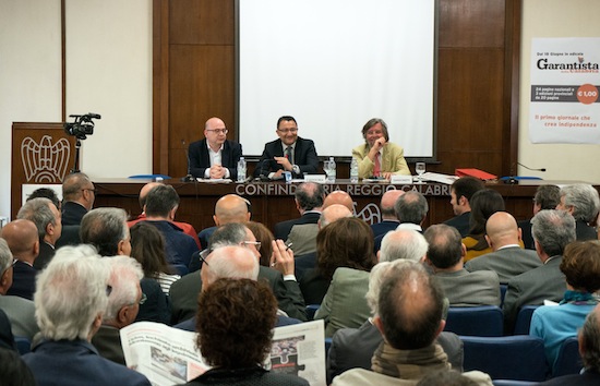 La presentazione del quotidiano “Cronache del Garantista” oggi a Reggio Calabria