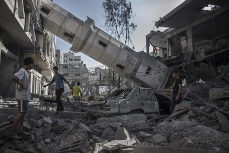 Israeli airstrikes in Gaza City
