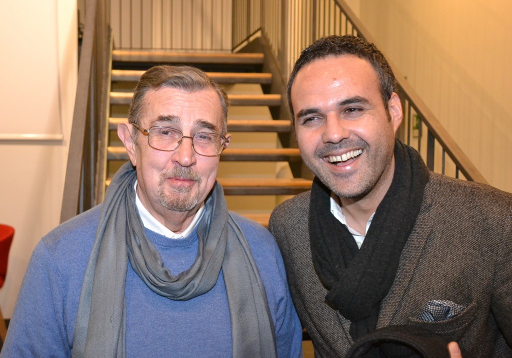 Angiolo Pellegrini (a sinistra) e Francesco Condoluci