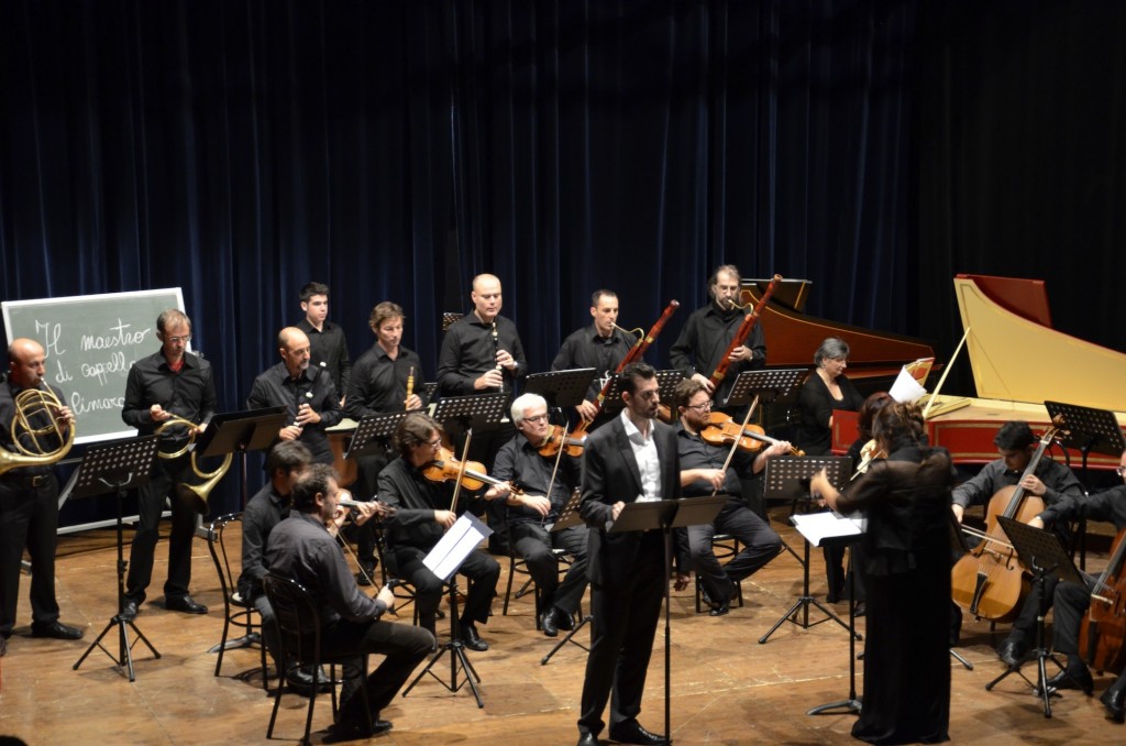 La Lecce Baroque Orchestra in un’esibizione con il baritono Vittorio Prato