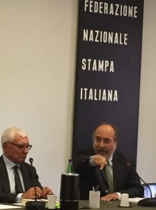 Giancarlo Tartaglia e Giuseppe Giulietti