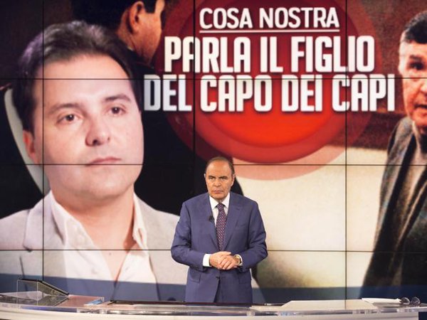 Bruno Vespa annuncia l’intervista al figlio di Totò Riina a Porta a Porta