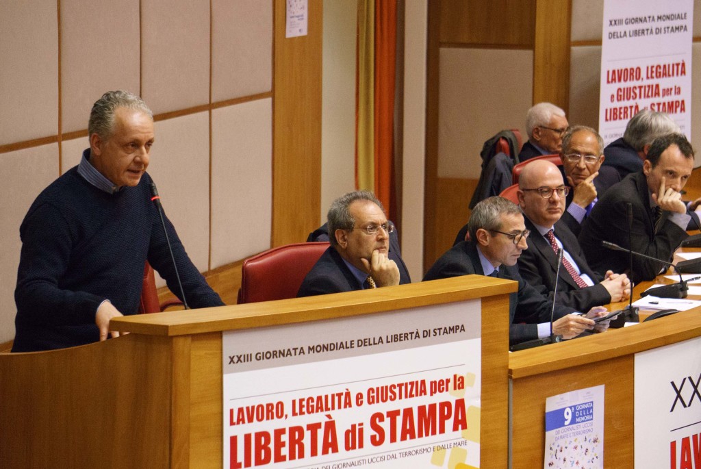 L’Intervento di Luciano Regolo alla Giornata mondiale della libertà di stampa (Giornalisti Italia)